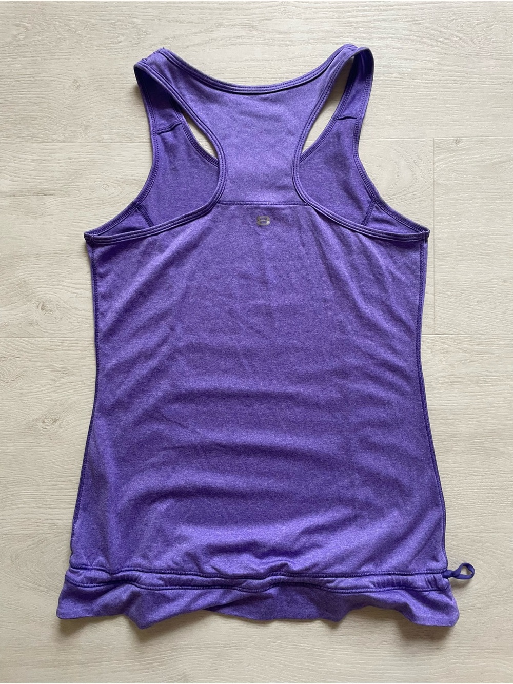 Layer 8 Purple Racerback Performance Tank - Picture 4 of 4